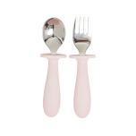 Baby Giraffe Silicone Cutlery Set