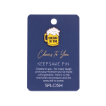 Father's Day Cheers Keepsake Pin 