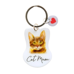 Pet Keyring Cat Mum