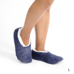 SnuggUps Women's Metallic Navy Large