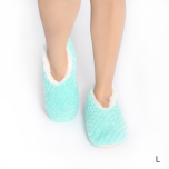 SnuggUps Women's Soft Petal Aqua Large