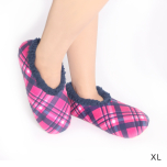 SnuggUps Women's Print Bright Plaid XL