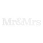 Wedding Mr & Mrs Table Word