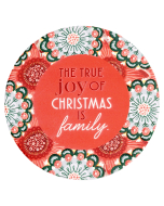 Christmas Family Ceramic Coaster
