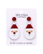 Christmas Santa Earrings