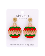 Christmas Ornament Earrings