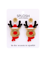 Christmas Rudolph Earrings