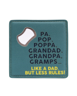 Father's Day Pop Bottle Opener Coaster 