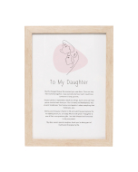 Gift Of Words To My Daughter
