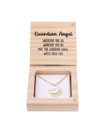 Heart & Soul Guardian Angel Necklace
