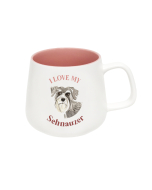 I Love My Schnauzer Mug