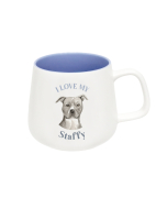 I Love My Staffy Mug