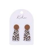 KiKi Leopard Print Earrings