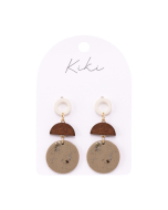 KiKi Curve Drops Earrings