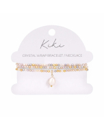 KiKi Marigold Charm Crystal Wrap Jewellery
