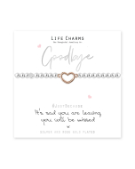 Life Charms Just Because Goodbye Bracelet