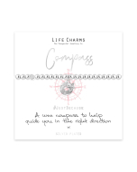 Life Charms Just Because Compass Bracelet