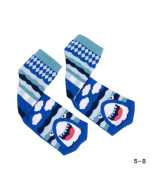 Lolly Kicks Shark Socks Size 5-8
