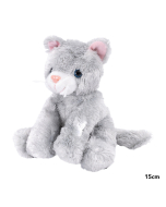 Mary Meyer Catsy Kitty Grey Cat 15cm