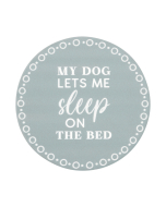 Pet Lovers Sleep Ceramic Coaster