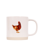 Rustic Meadow Chicken Mug