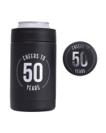 Celebration 50th Insulated Drink Cooler & Badge Set