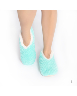SnuggUps Women's Soft Petal Aqua Large