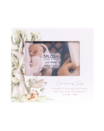 Tiny Wonders Christening 4x6 Ceramic Frame