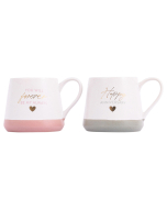 Wedding Anniversary Mug Set 
